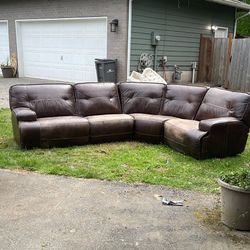 Leather Couch