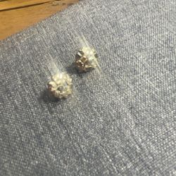 nugget gold earrings