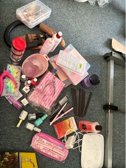 Various nail supplies