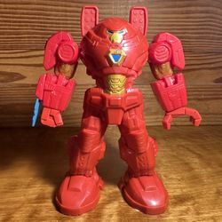 Avengers Marvel Mech Strike 8-inch Super Hero Ultimate Mech Suit Iron Man Figure