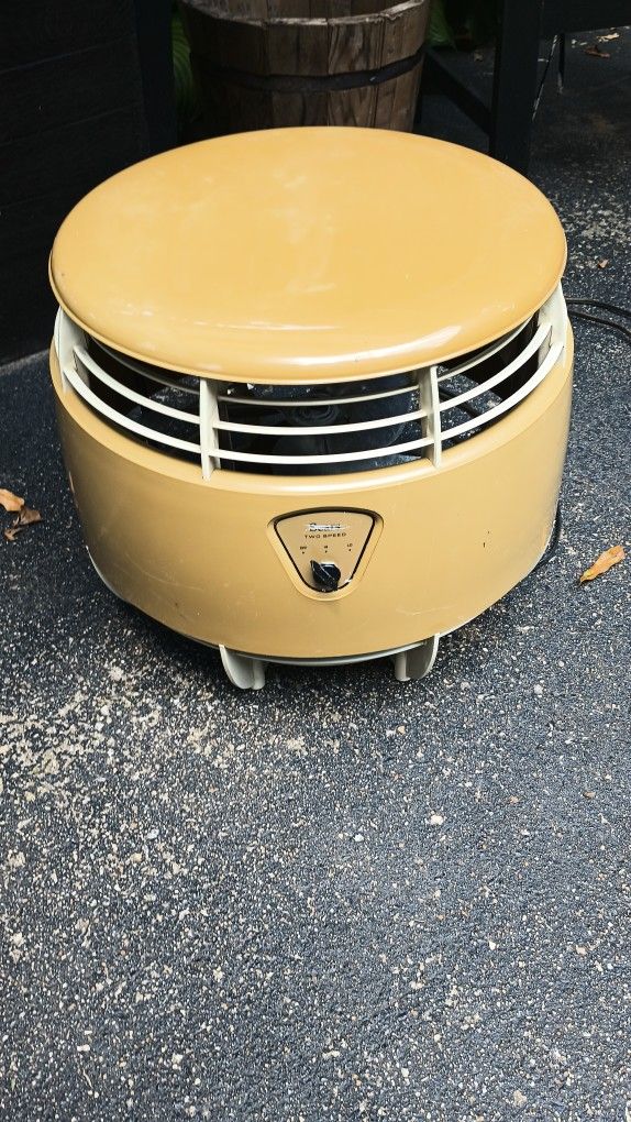 Vintage Sears Ottoman Fan.