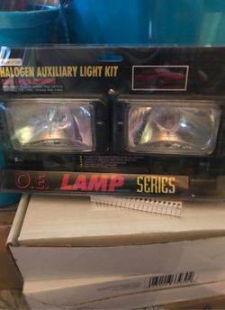 Halogen auxiliary light kit