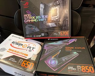 AM5 ITX Mobos, Ryzen 5 7500F