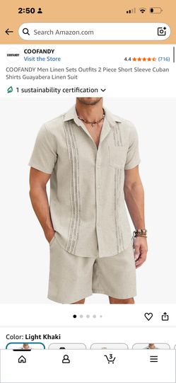  Shirt Shirts Guayabera Linen Suit   1 sustainability certification  