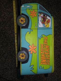 Scooby doo the miatery machine back pack on wheels one tire its missing on the road exelent conditions sale as is rare item