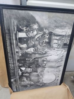 Gangsters Poster/ Salvador Dali