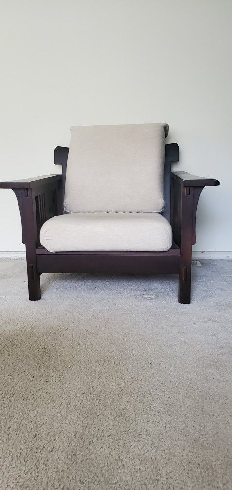 Armchair - Accent Chair - Real Wood 