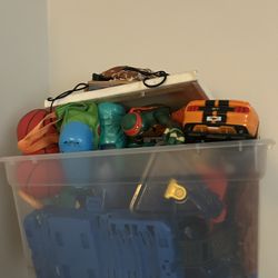Boy Clothes And Bundled Toys