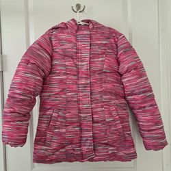 Xersion Girls Pink Snow Jacket Size 14