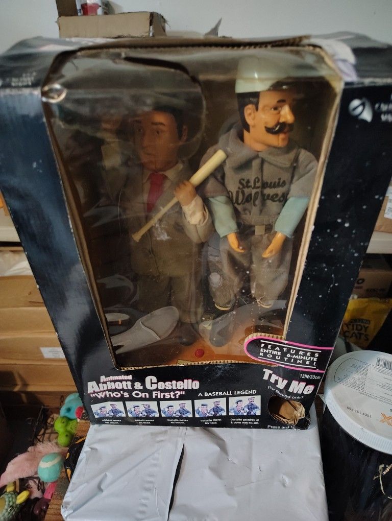 Animated Abbott And Costello Collectibles