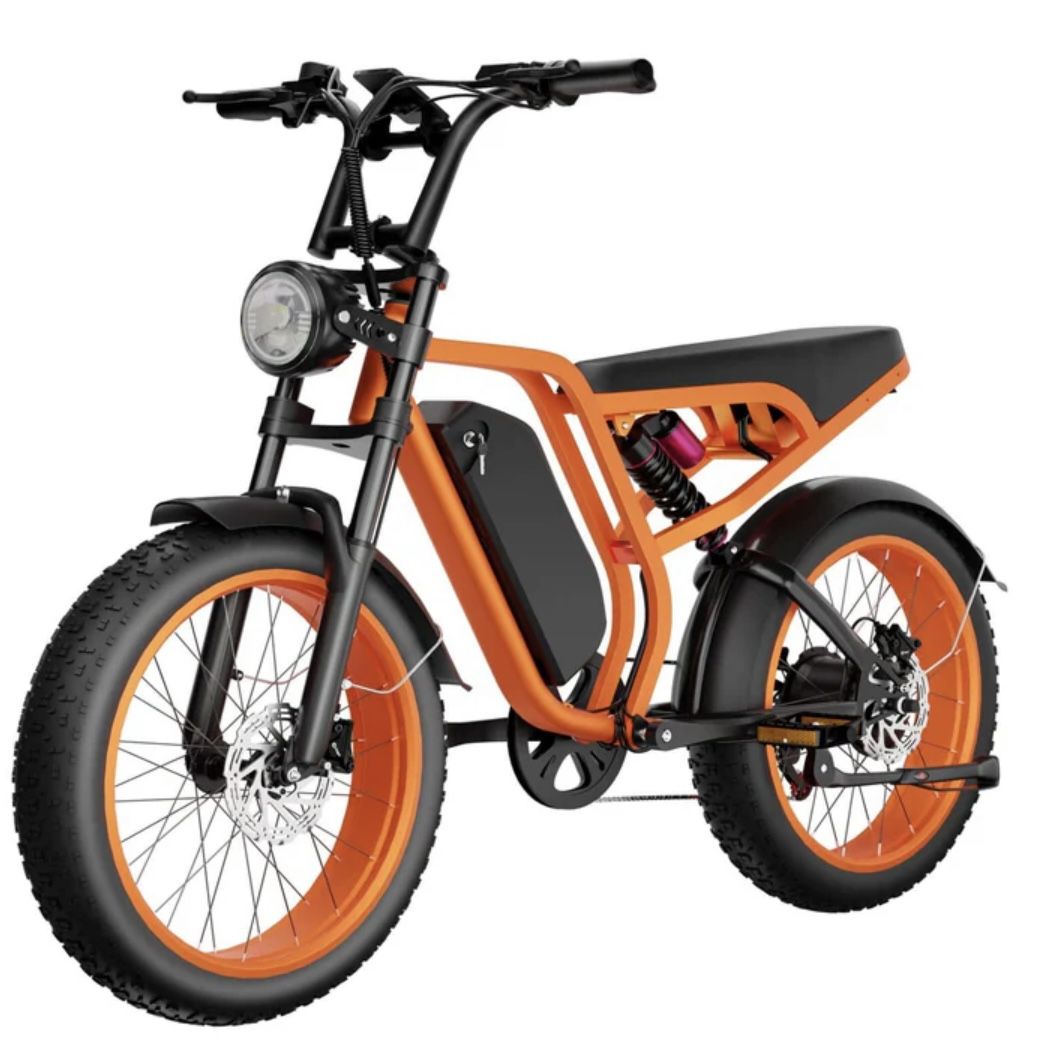 Bluvall 52 v Electric Bicycle 30MPH Max Speed