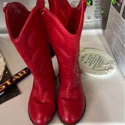 Size 7 Girls Cowboy Boots 