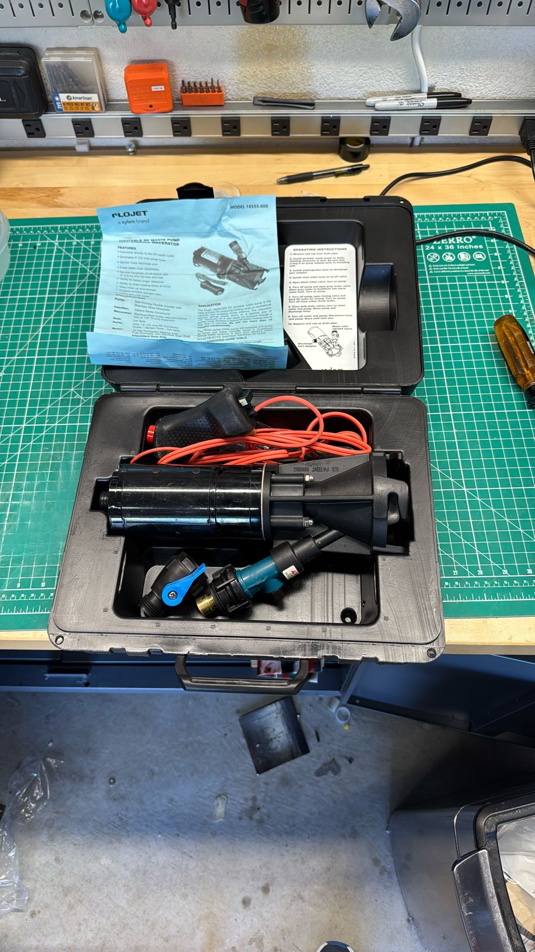 RV Macerator By Flojet Lightly Used