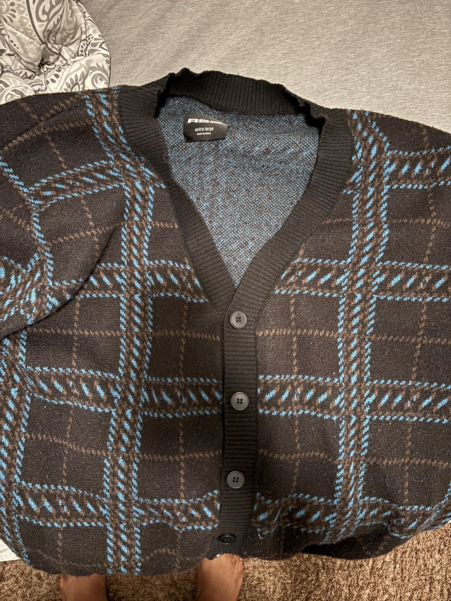 RSQ Men’s Cardigan XL