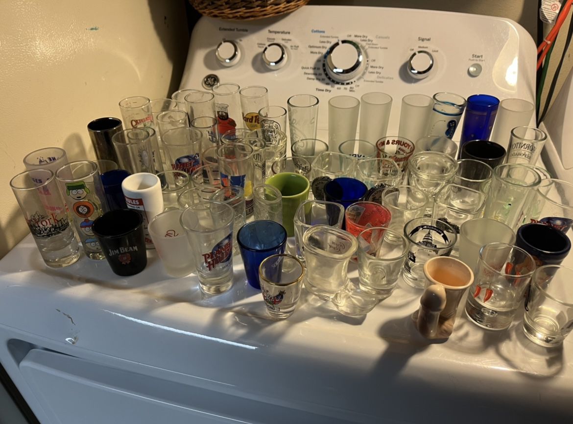 Collection Of Shot Glasses
