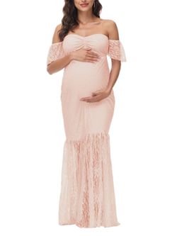 New Maternity Dress Lace Medium/large 