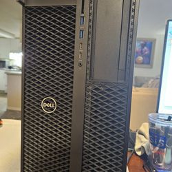 Dell Precision Workstation Tower Xeon Silver 4110 2.10ghz 2x Core  128gb  Ram 1TB 
