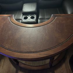 Antique Half Moon Writing Desk