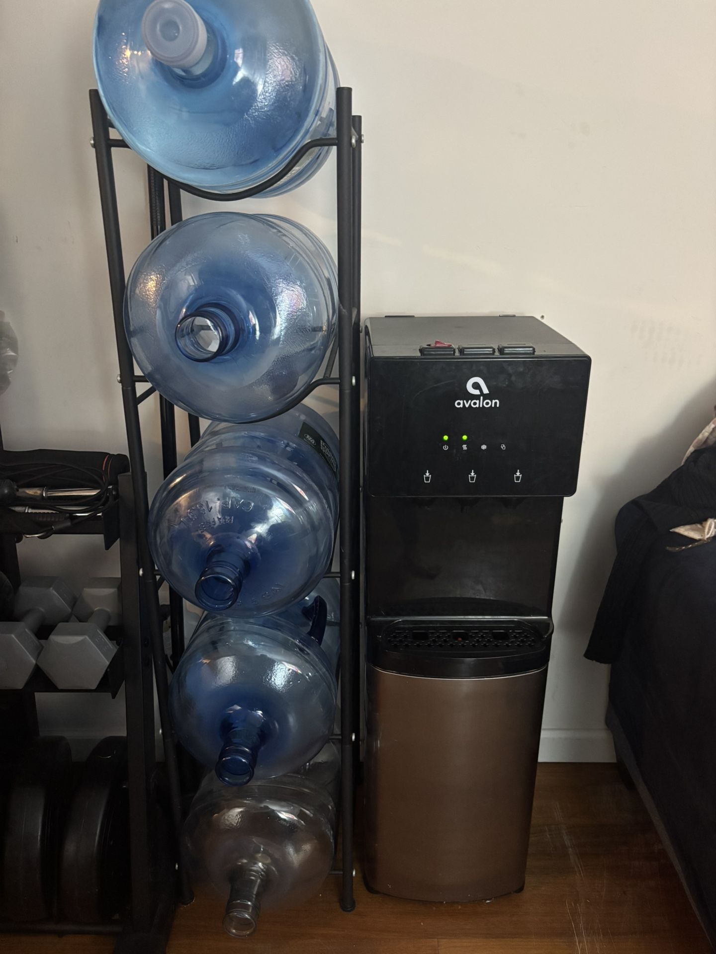 Water Dispenser+ Water Bottle Holders