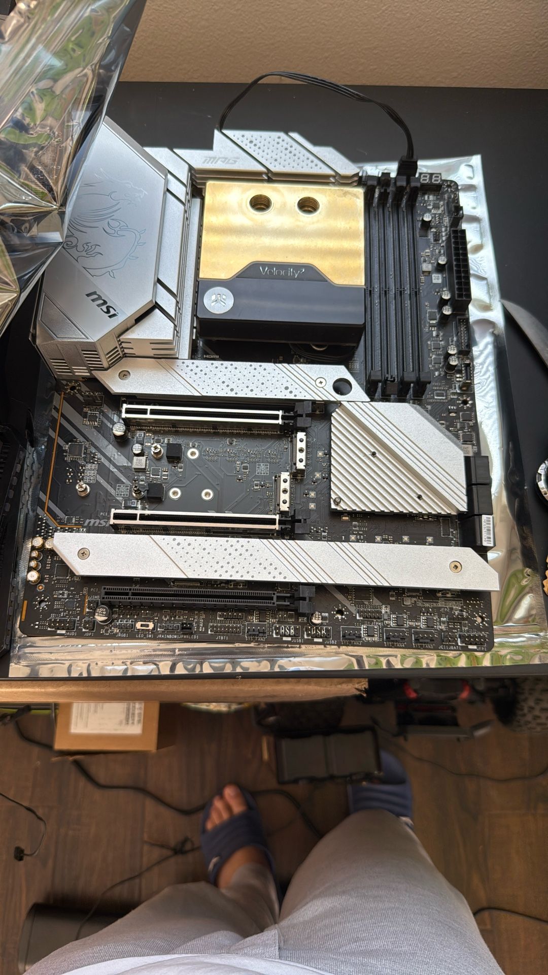I9 12900k And water block With Lga 1700 Motherboard
