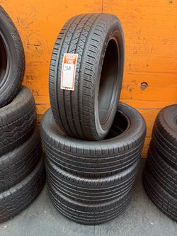 235/55R19 Continental Cross Contact High Tread Full Set of 4 Tires