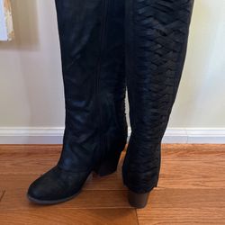Fergalicious Women’s Black Boots Size 8.5