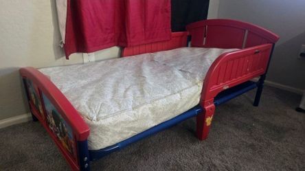 Mickey mouse toddler bed