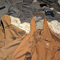 Carhartt Jackets And Over Alls , New Condition Only Worn 2 Times.
