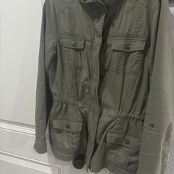 Women’s Green Army Jacket