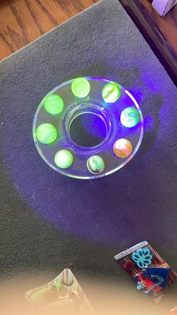 Marbles that glow. Uranium Glass. $5 each