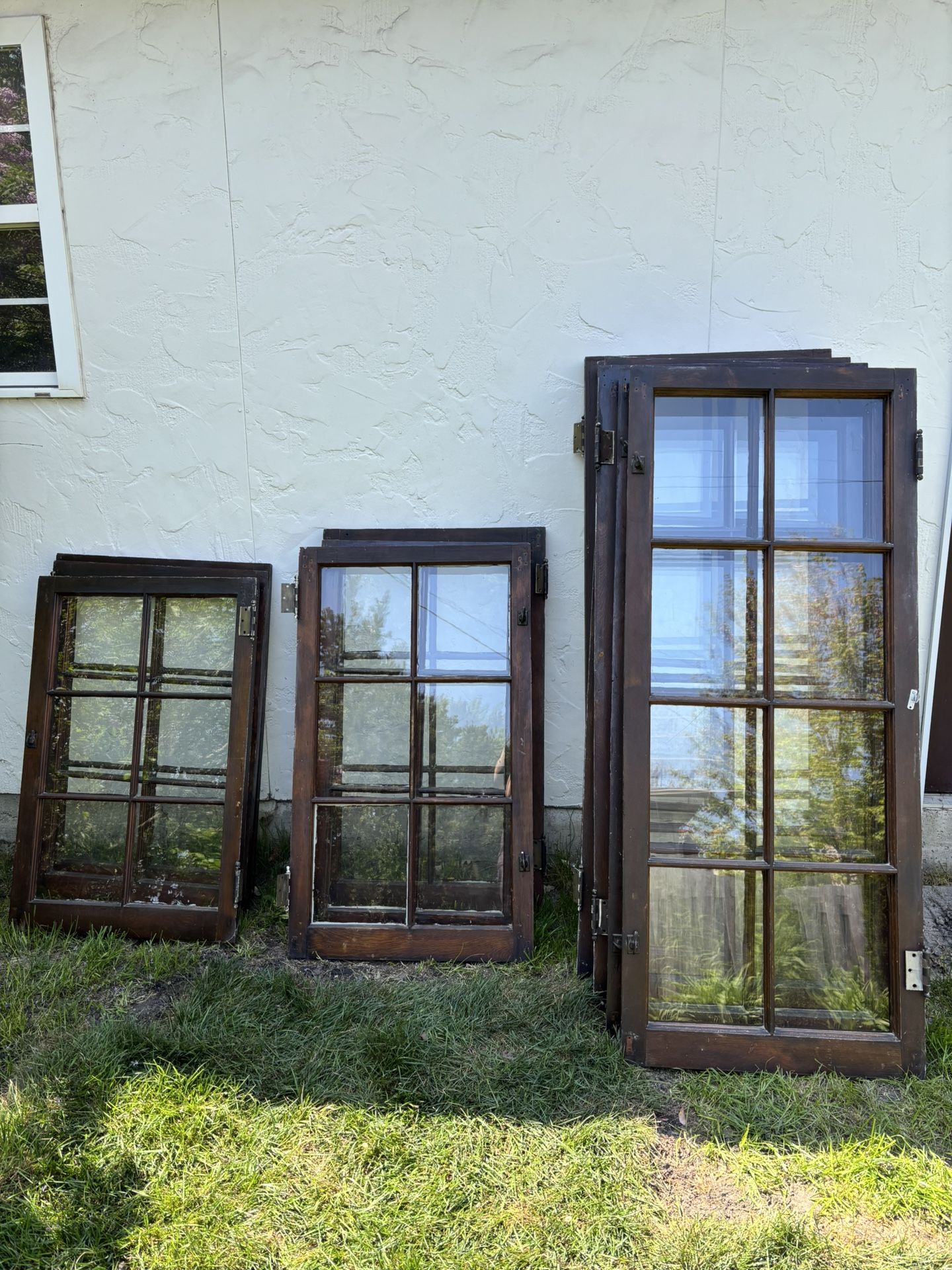 Vintage 100-Year-Old hWood Windows – Multiple Sizes Available