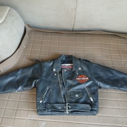 Toddler Leather Jacket