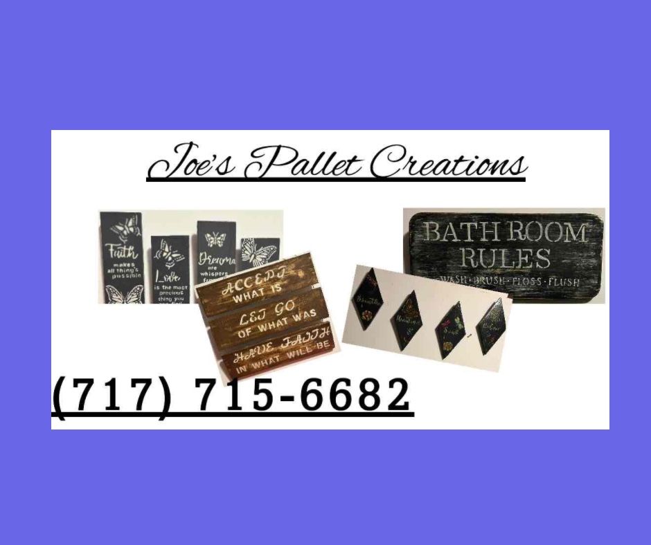 Custom Made Wood Pallet Items