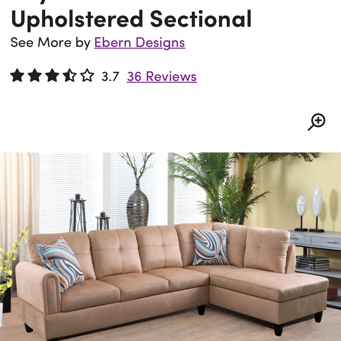 Brand NEW- Sectional 
