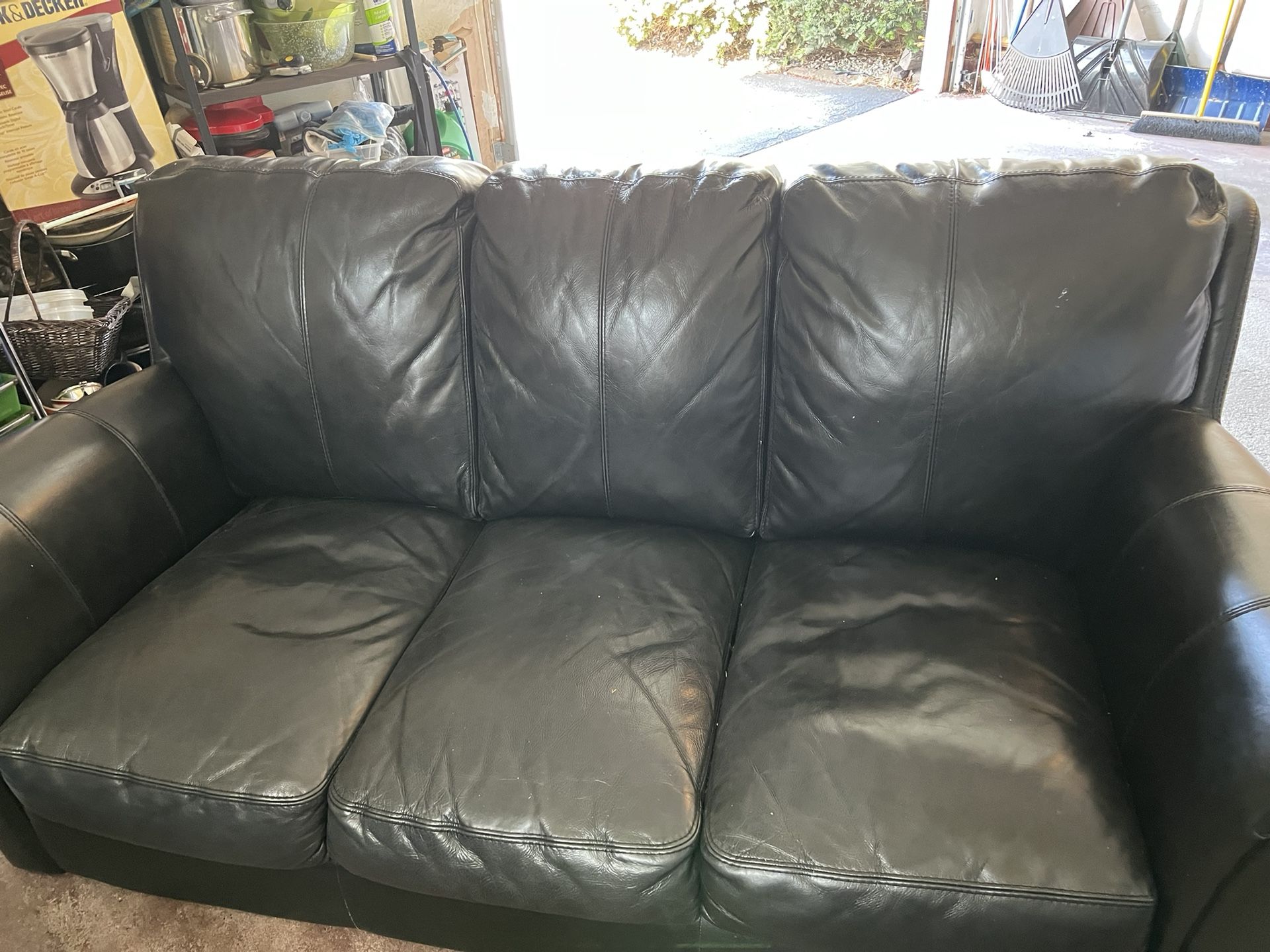 Leather Sofa / Couch for Sale