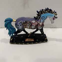 Horse Of A Different Color Venetian Carnival Limited Edition Figurinr