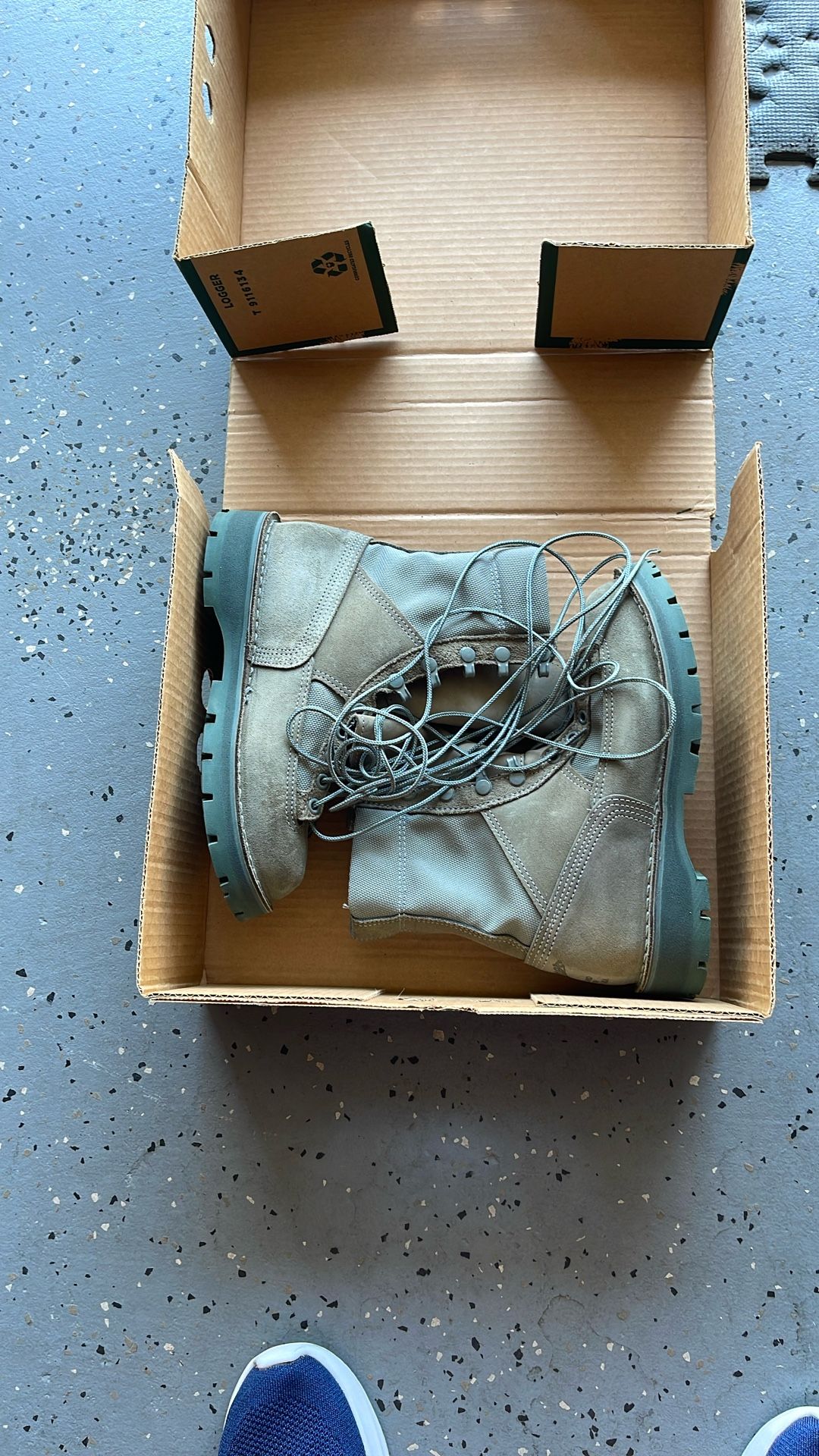 Small Military Boots
