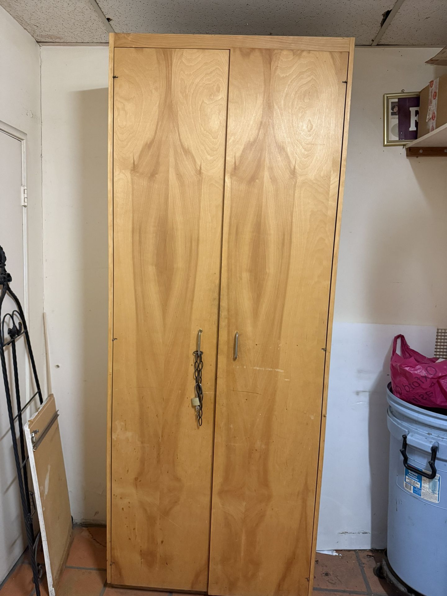 Versatile Wood Dresser/Cabinet with Adjustable Shelves – Closet-Ready