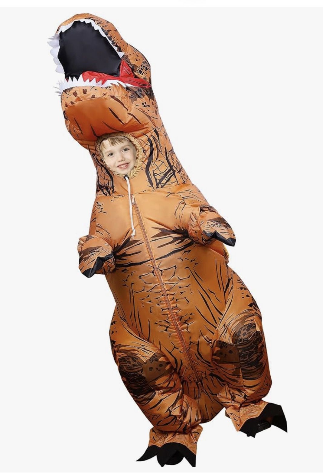 Lulu Home Inflatable T-Rex Costume for Boys Girls Dinosaur