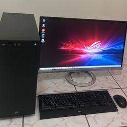 🖥️ PC de Escritorio Completa + Monitor ASUS (Listo para usar)
