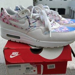 Size 9.5 - Nike Air Max 1 Print Cherry Blossom W