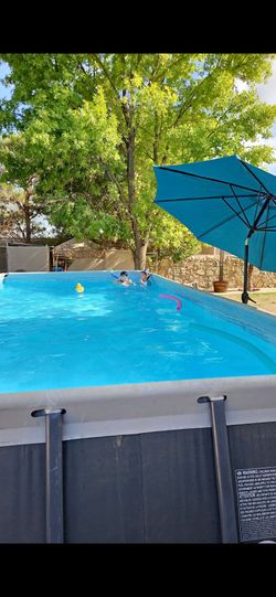 12 × 24 Intex Above Ground Pool