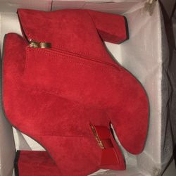Red Heel Boots