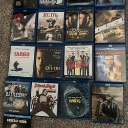 Blu-ray Collection (17 Movies Like New)