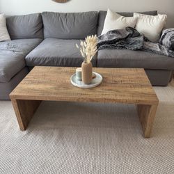 Wood Coffee Table 