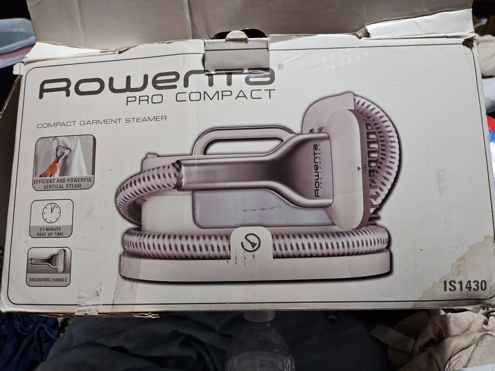 ROWENTA PRO COMPACT GARMENT STEAMER