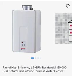 Tankless water heater