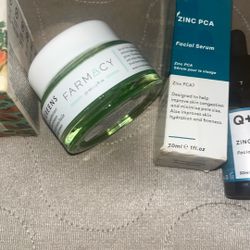 Bundle Of Farmacy Daily Greens Oil Free Gel + Zinc PCA Facial Serum 