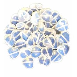 Lot Of Opalite Heart Beads