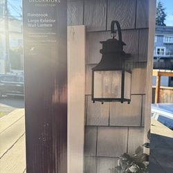 (NEW/UNUSED) Home Decorators Rainbrook Outdoor Wall Lantern